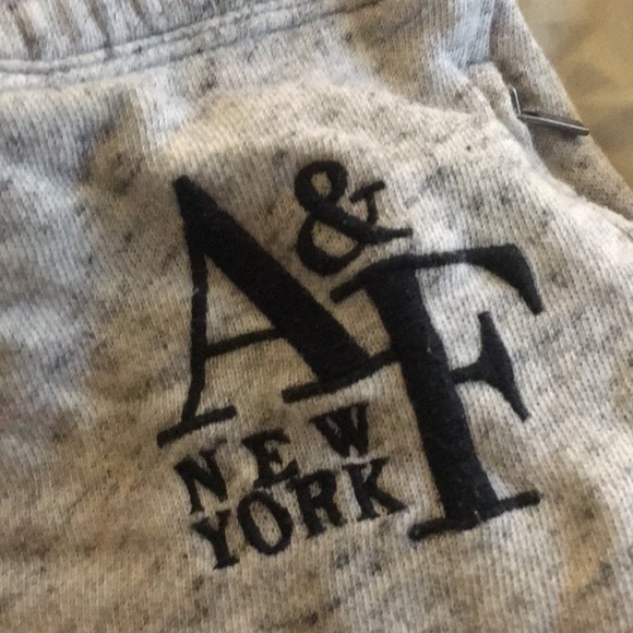 Gray Abercrombie Sweats - Picture 2 of 5